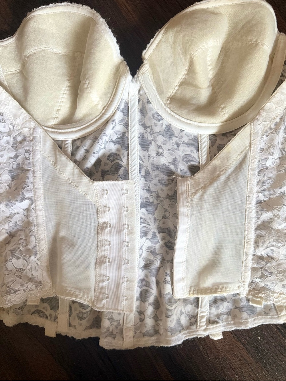Vintage Frederick’s of Hollywood Strapless Longline Bustier Brassiere - Picture 7 of 10